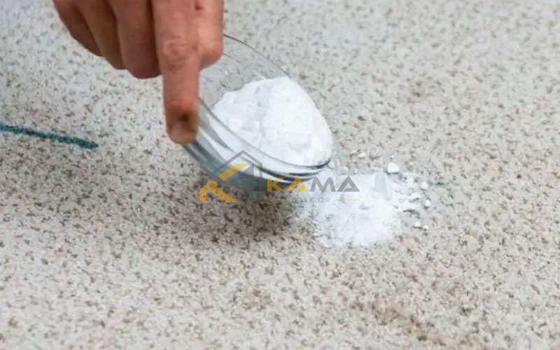 Vệ sinh thảm bằng baking soda